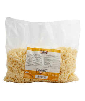 MOZZARELLA A CUBETTI SACCO (PEZZO) DI GIÀ KG 2,5