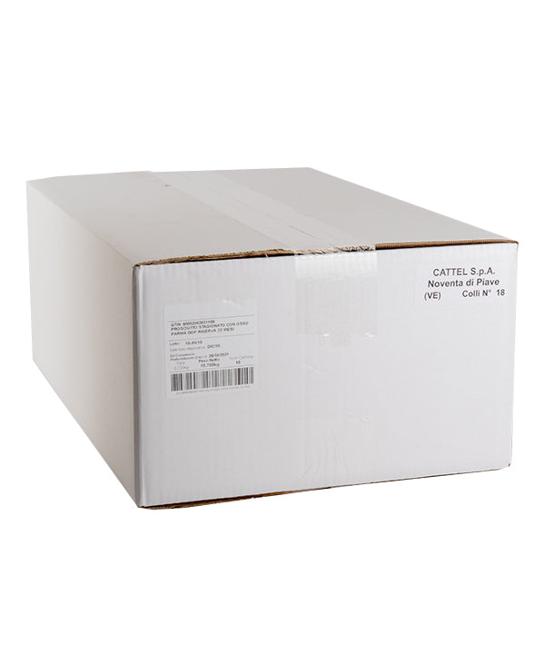 PROSCIUTTO DI PARMA SENZA OSSO PELATO PERA 22 MESI PIAZZA KG 8