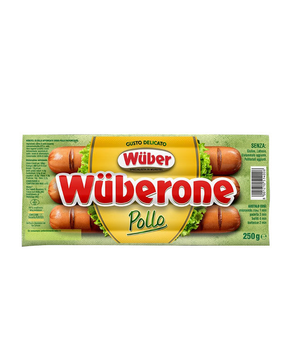 WÜRSTEL DI POLLO 100% ITALIANO PZ 3 BERETTA GR 250