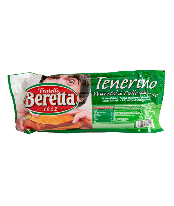 WÜRSTEL DI POLLO 100% ITALIANO PZ 3 BERETTA GR 250