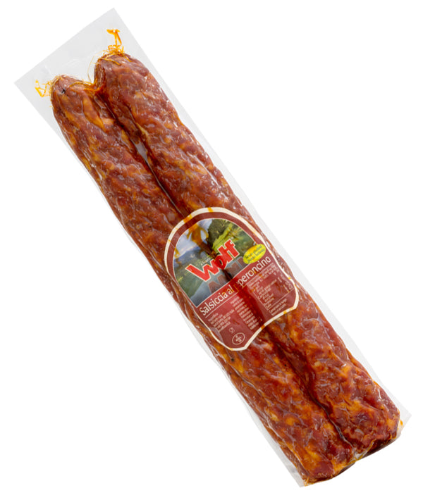 SALSICCIA AL PEPERONCINO SOTTOVUOTO PZ 2X450g WOLF