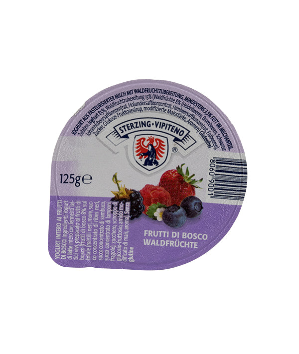 YOGURT INTERO FRUTTI DI BOSCO VIPITENO GR 125