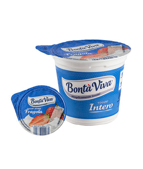 YOGURT INTERO FRAGOLA BONTÀ VIVA GR 125