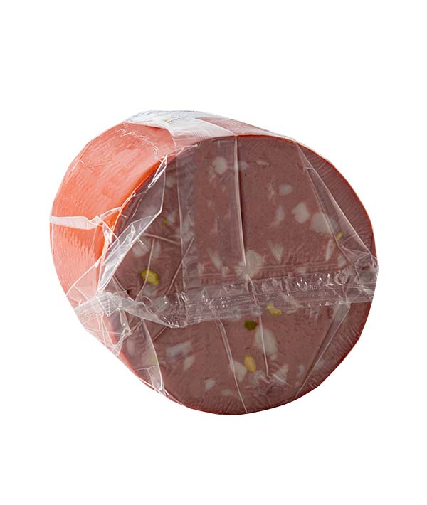 MORTADELLA A META' CON PISTACCHIO IGP CATTEL KG 8