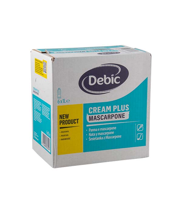 CREAM PLUS MASCARPONE 36,5% DEBIC LT 1
