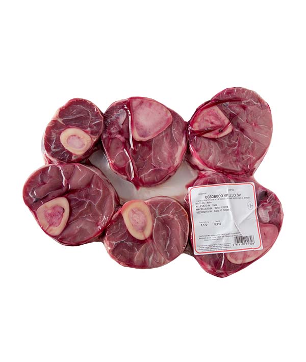 OSSOBUCO DI VITELLO 200/300g PZ 6 SOTTOVUOTO KG 1,2