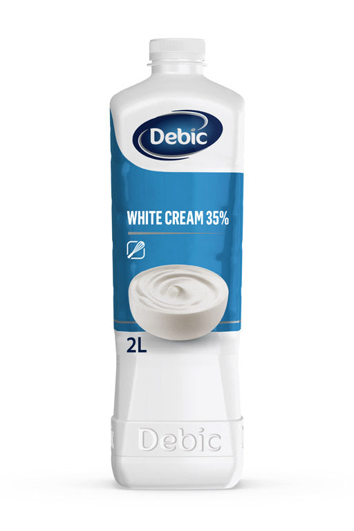PANNA DA MONTARE WHITE CREAM 35% DEBIC LT 2