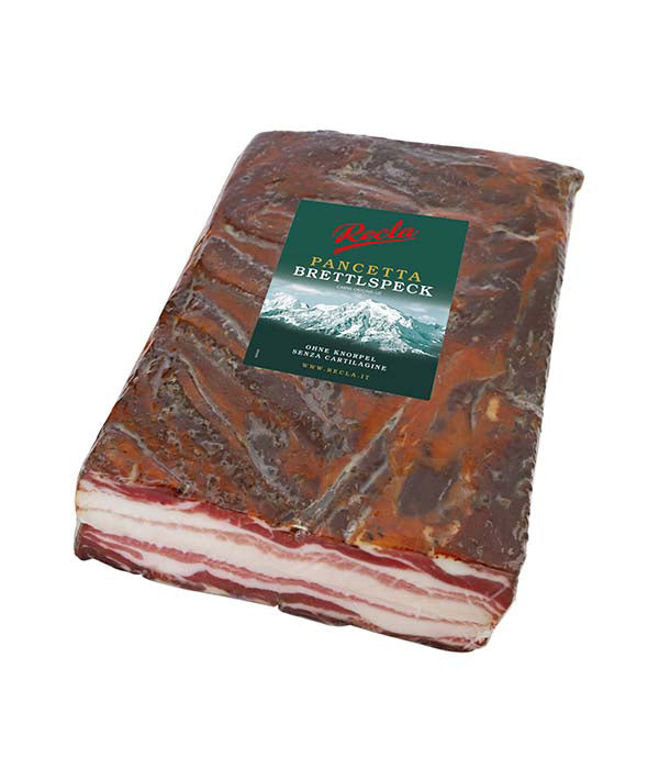 PANCETTA AFFUMICATA CRUDA DOPPIA SOTTOVUOTO RECLA KG 2,8