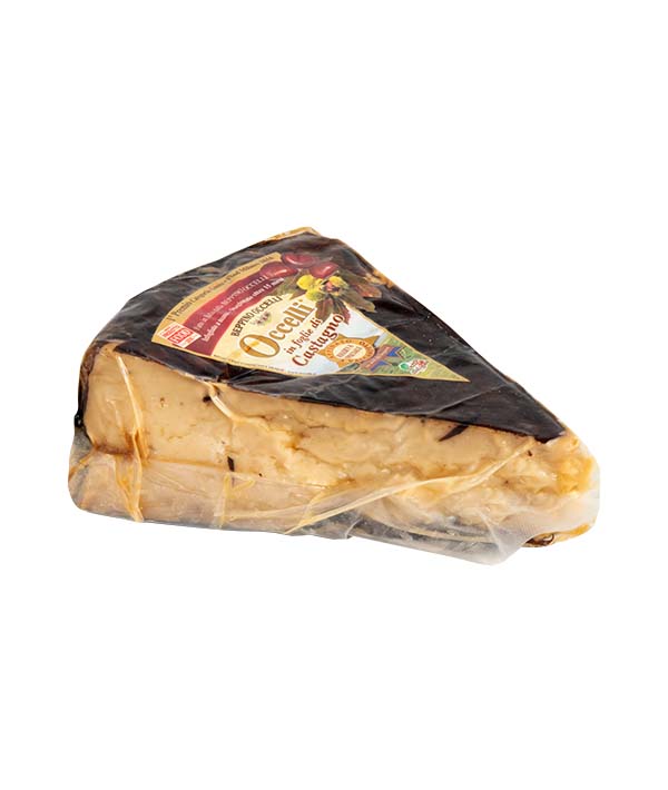 FORMAGGIO IN FOGLIE DI CASTAGNO 1/8 OCCELLI GR 700