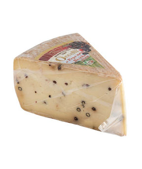 FORMAGGIO AL PEPE NERO E BACCHE ROSA 1/8 OCCELLI GR 850