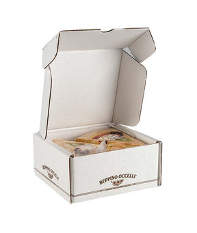 FORMAGGIO AL PEPE NERO E BACCHE ROSA 1/8 OCCELLI GR 850