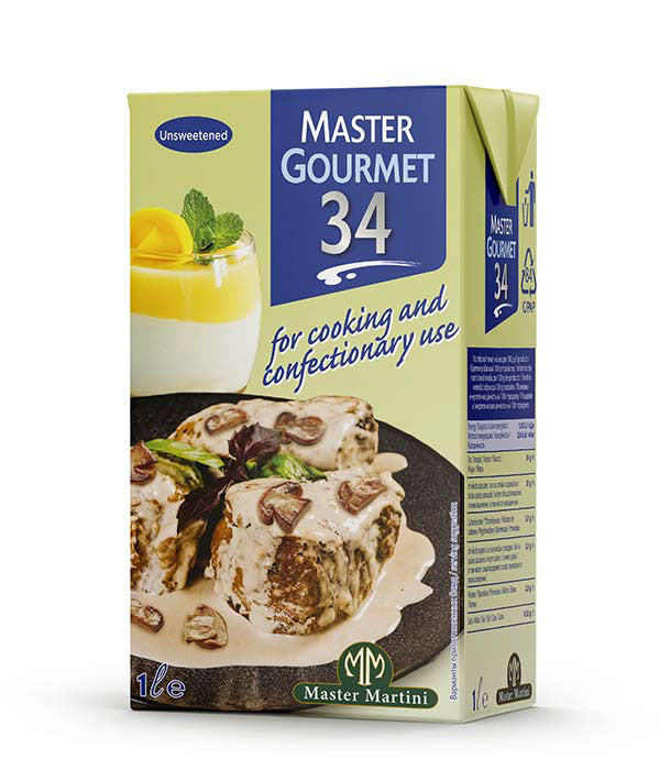 CREMA VEGETALE (PEZZO) 34% MASTER GOURMET LT 1