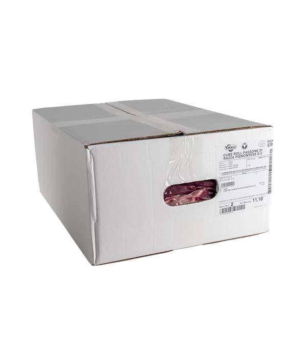CUBE ROLL  FASSONE DI RAZZA PIEMONTESE SOTTOVUOTO 
VALDORA SELEZIONE KG 4,5