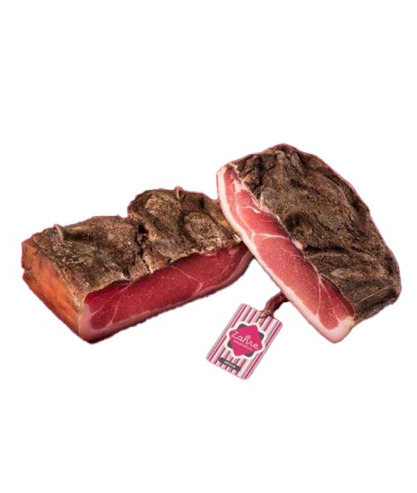 SPECK DI CARNIA AFFUMICATO QUADRO A META' SOTTOVUOTO
SALUMIFICIO ZAHRE KG 2,5