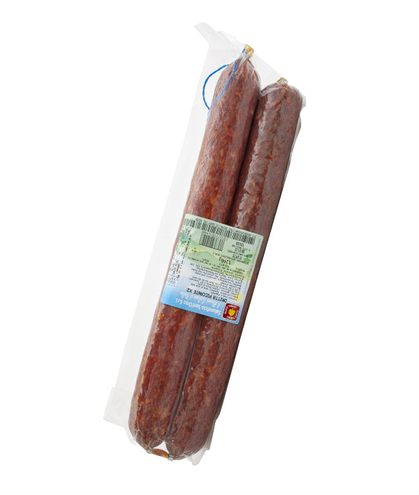 SALSICCIA PICCANTE SALUMIFICIO SANT'ORSO LUNGA
PZ 2 SOTTOVUOTO KG 1,2