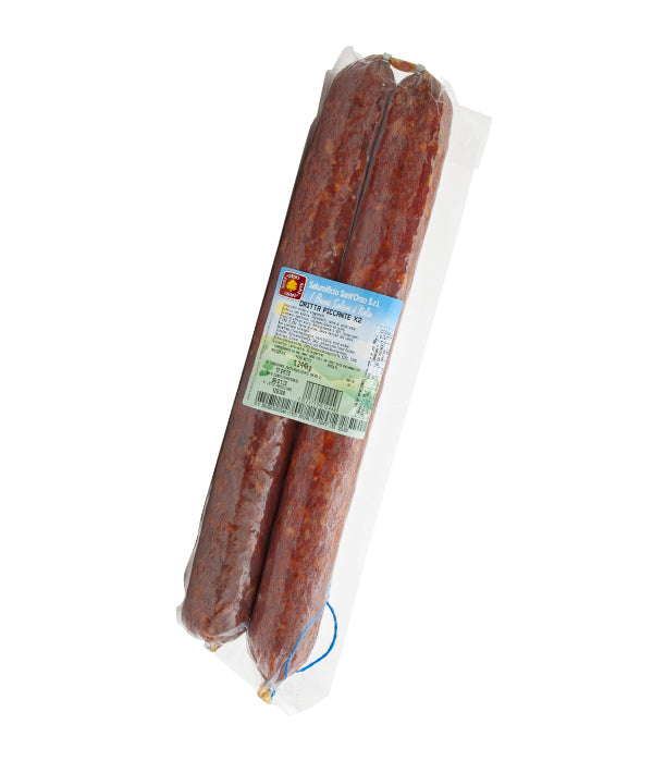 SALSICCIA PICCANTE SALUMIFICIO SANT'ORSO LUNGA
PZ 2 SOTTOVUOTO KG 1,2