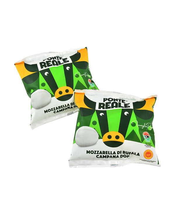 MOZZARELLA DI BUFALA CAMPANA DOP BUSTA PONTE REALE GR 100