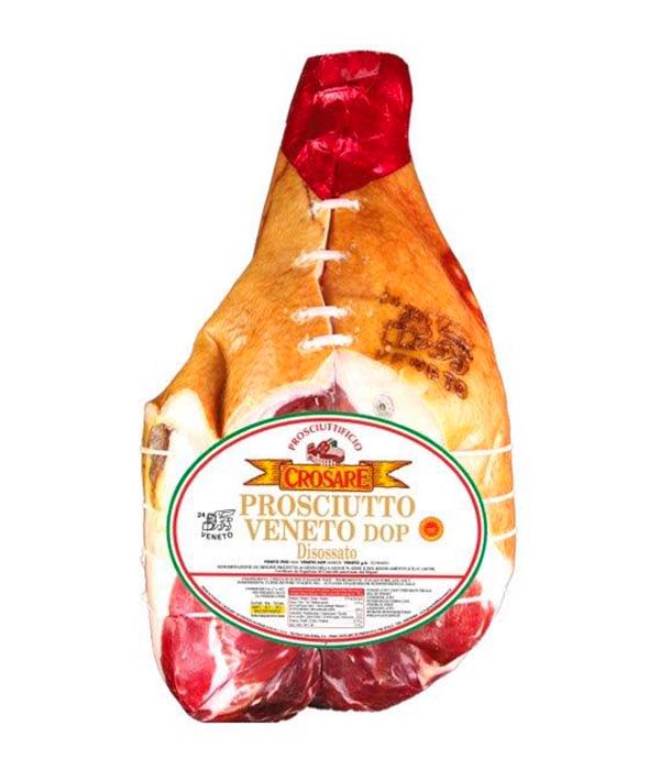 PROSCIUTTO VENETO DOP 18 MESI ADDOBBO 
PROSCIUTTIFICIO CROSARE KG 7,5