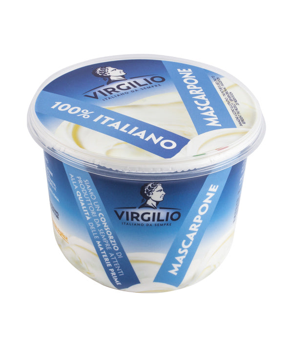 FORMAGGIO MASCARPONE MATERIA GRASSA 41% VASCHETTA 
VIRGILIO GR 500