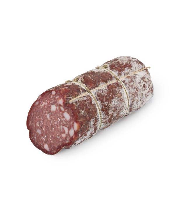 SALAME TOSCANO CON AGLIO A META' SOTTOVUOTO MONTE SAN SAVINO KG 1,5