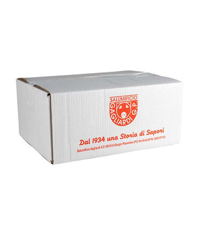 PANCETTA ARROTOLATA SENZA COTENNA A META' SOTTOVUOTO 
VALDORA KG 1,8