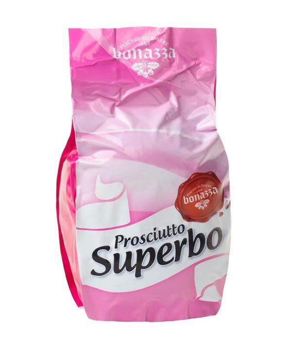 PROSCIUTTO COTTO SCELTO SUPERBO SENZA POLIFOSFATI BONAZZA KG 9