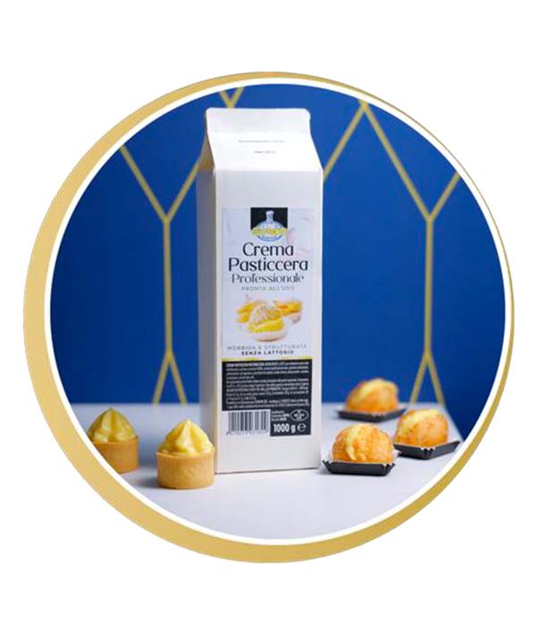 CREMA PASTICCERA PRONTA SENZA LATTOSIO EUROVO KG 1