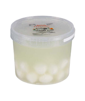 MOZZARELLA DI BUFALA CAMPANA DOP VASCHETTA PZ 40X25 DIANO KG 1