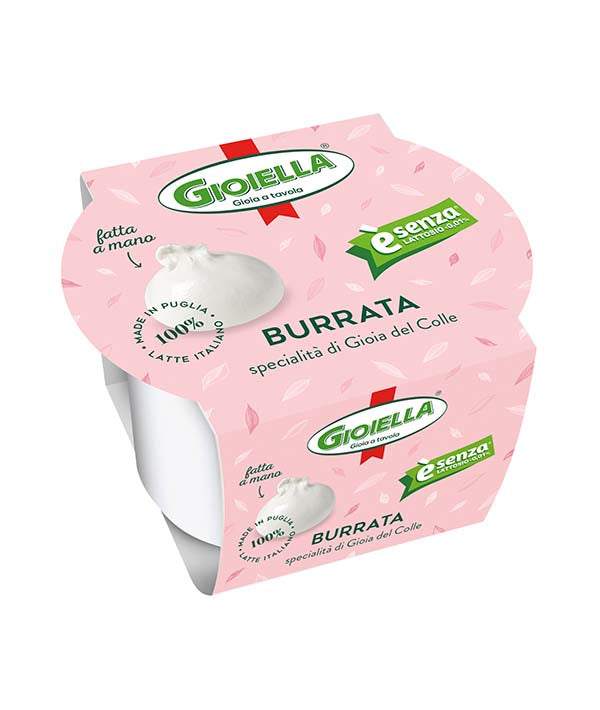 BURRATA PUGLIESE CONFEZIONE SINGOLA ITALIA SENZA LATTOSIO
CAPURSO GR 125
