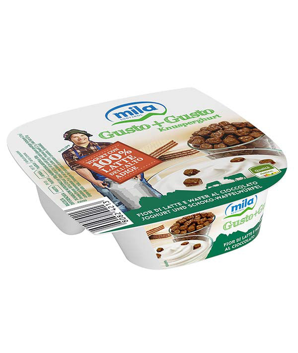 YOGURT INTERO FIORDILATTE E WAFER CIOCCOLATO MILA GR 150