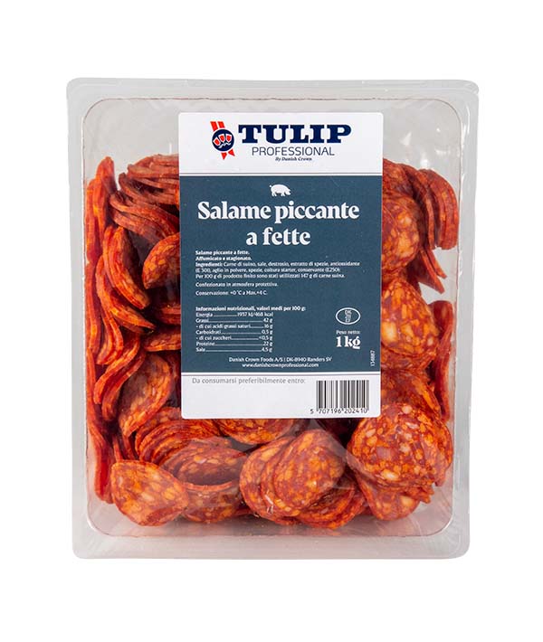 SALAMINO PICCANTE A FETTE ATM TULIP KG 1