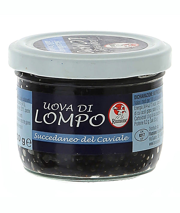 UOVA DI LOMPO NERE GR 100