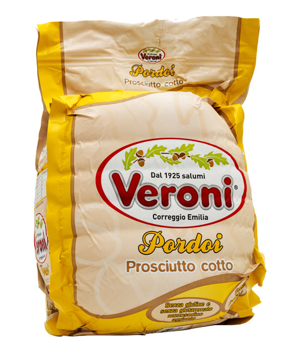 PROSCIUTTO COTTO VERONI PORDOI SENZA POLIFOSFATI KG 8