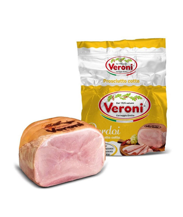 PROSCIUTTO COTTO VERONI PORDOI SENZA POLIFOSFATI KG 8