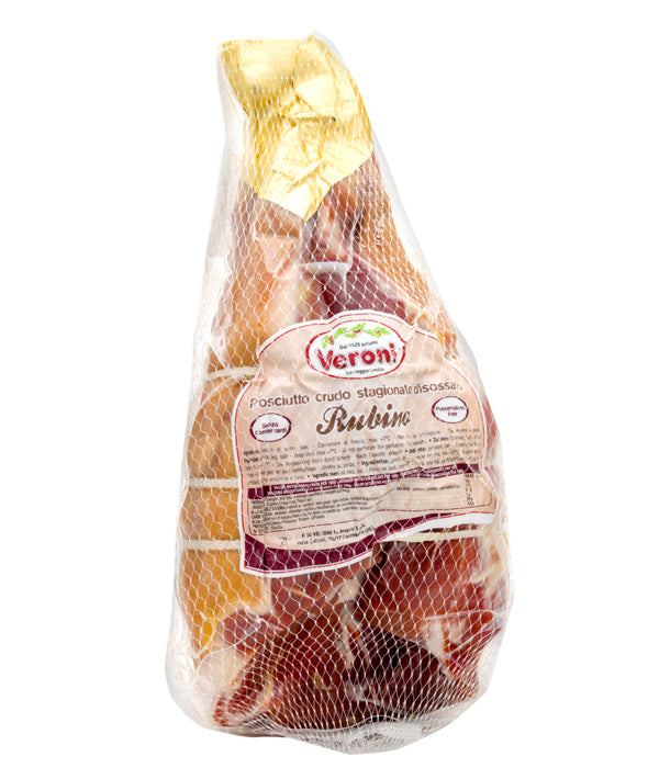 PROSCIUTTO SENZA OSSO PELATO PERA RUBINO VERONI KG 6,5