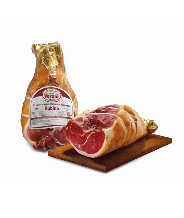 PROSCIUTTO SENZA OSSO PELATO PERA RUBINO VERONI KG 6,5