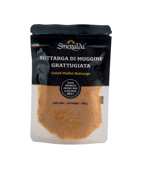 BOTTARGA MUGGINE GRATTUGIATA BUSTA SMERALDA GR 100