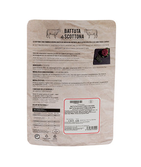 BATTUTA DI SCOTTONA BRASLAVIA VALDORA GR 150