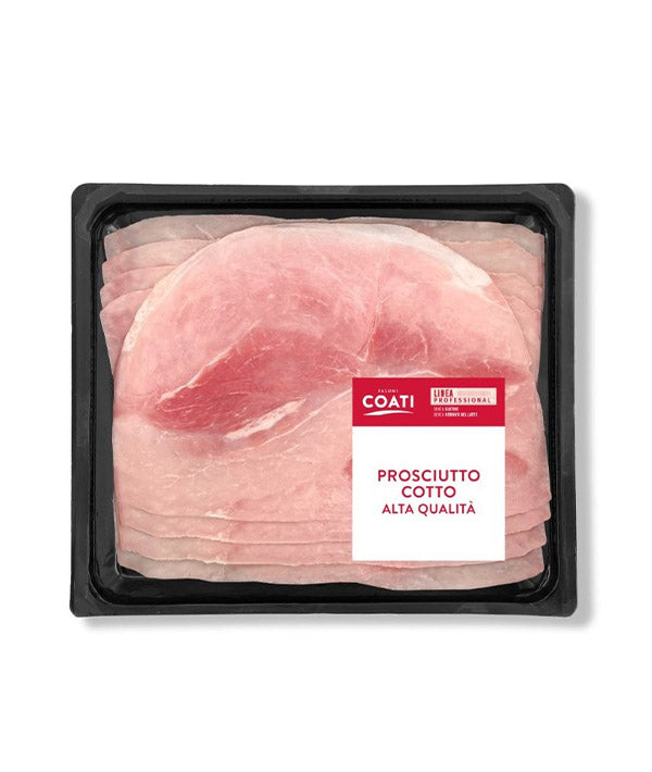 PROSCIUTTO COTTO ALTA QUALITA' AFFETTATO VASCHETTA ATM GR 250
