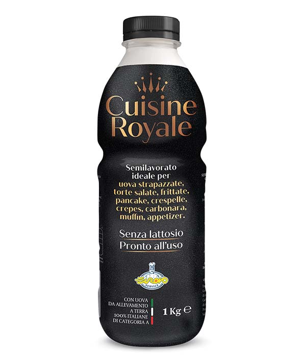 PREPARATO PER UOVA STRAPAZZATE CUISINE ROYALE SENZA LATTOSIO 
EUROVO KG 1