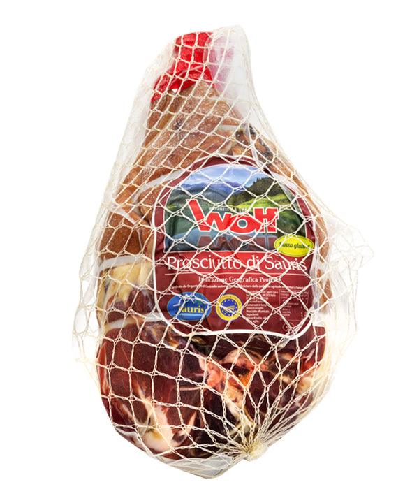 PROSCIUTTO CRUDO SENZA OSSO IGP DI SAURIS PERA SOTTOVUOTO KG 8,5