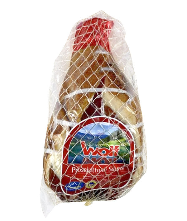 PROSCIUTTO CRUDO SENZA OSSO IGP DI SAURIS PERA SOTTOVUOTO KG 8,5