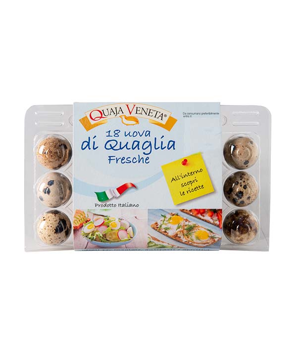 UOVA FRESCHE DI QUAGLIA PZ 18 GR 234