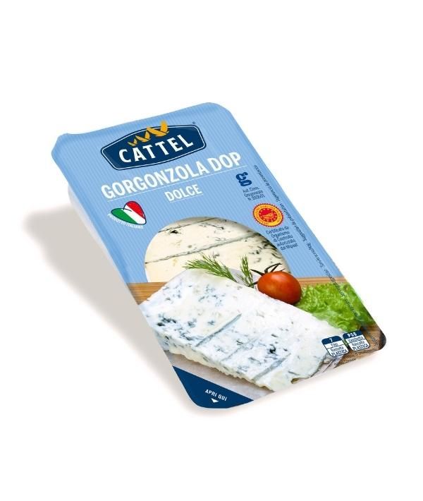 FORMAGGIO GORGONZOLA DOP PORZIONE CATTEL GR 200