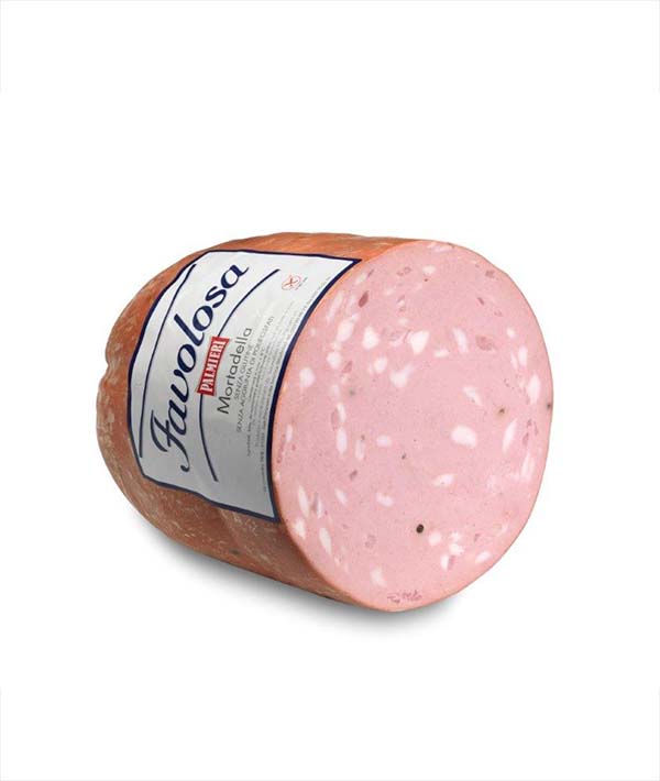 MORTADELLA FAVOLOSA SENZA PISTACCHIO A META' PALMIERI KG 6