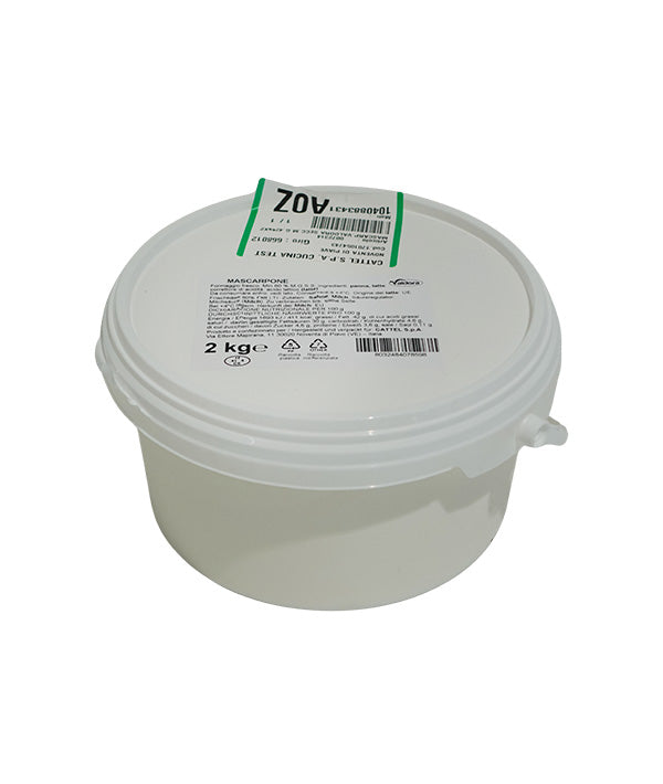 FORMAGGIO MASCARPONE MATERIA GRASSA 42% SECCHIELLO 
VALDORA KG 2