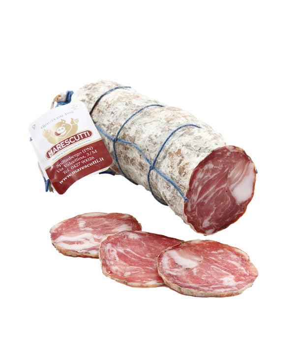 SALAME PUNTA DI COLTELLO CON AGLIO MARESCUTTI GR 600