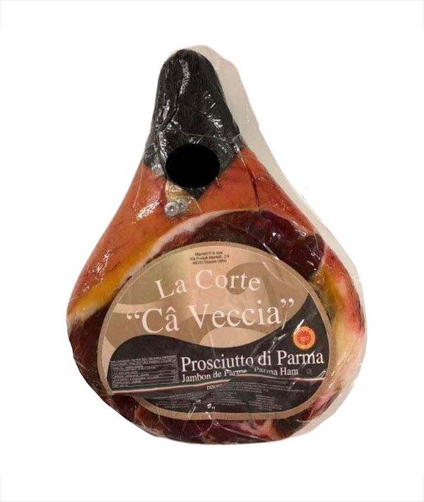 PROSCIUTTO  DI PARMA SENZA OSSO PRESSATO CA' VECCIA KG 7