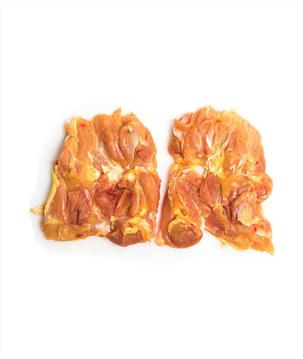 COSCE DI POLLO SENZA OSSO CON PELLE PZ 8X300g SOTTOVUOTO KG 2,4