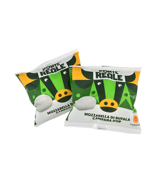 MOZZARELLA DI BUFALA CAMPANA DOP BUSTA PONTE REALE GR 125
